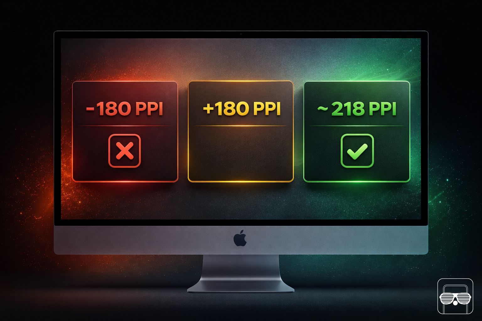 La règle d'or pour acheter le bon écran externe de Mac