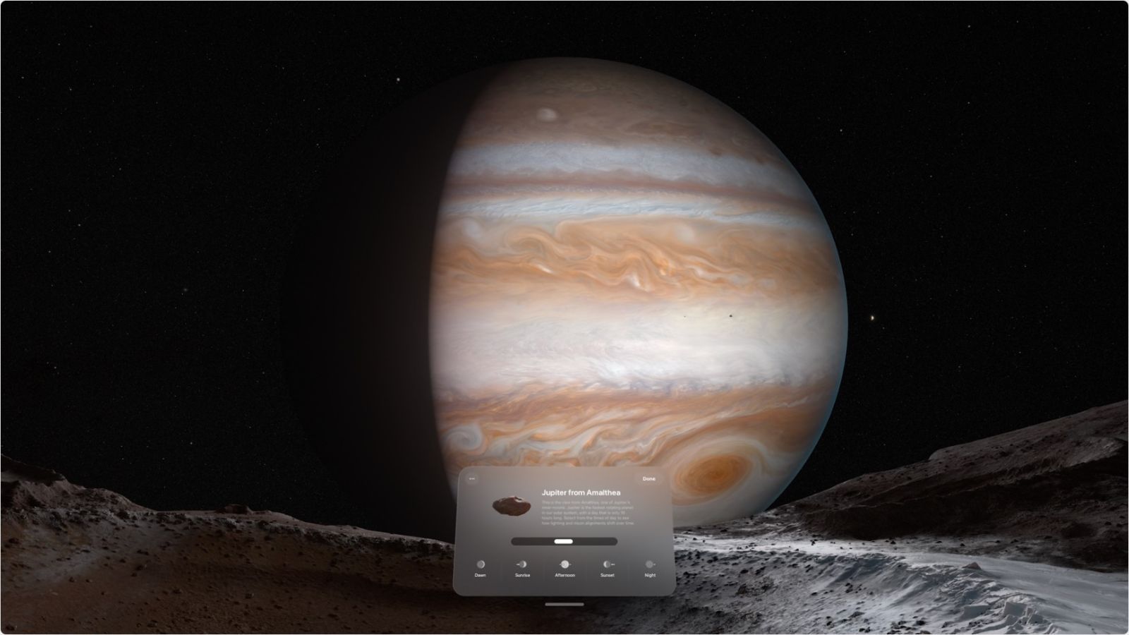 Comment Apple a conçu les environnements immersifs sur Vision Pro