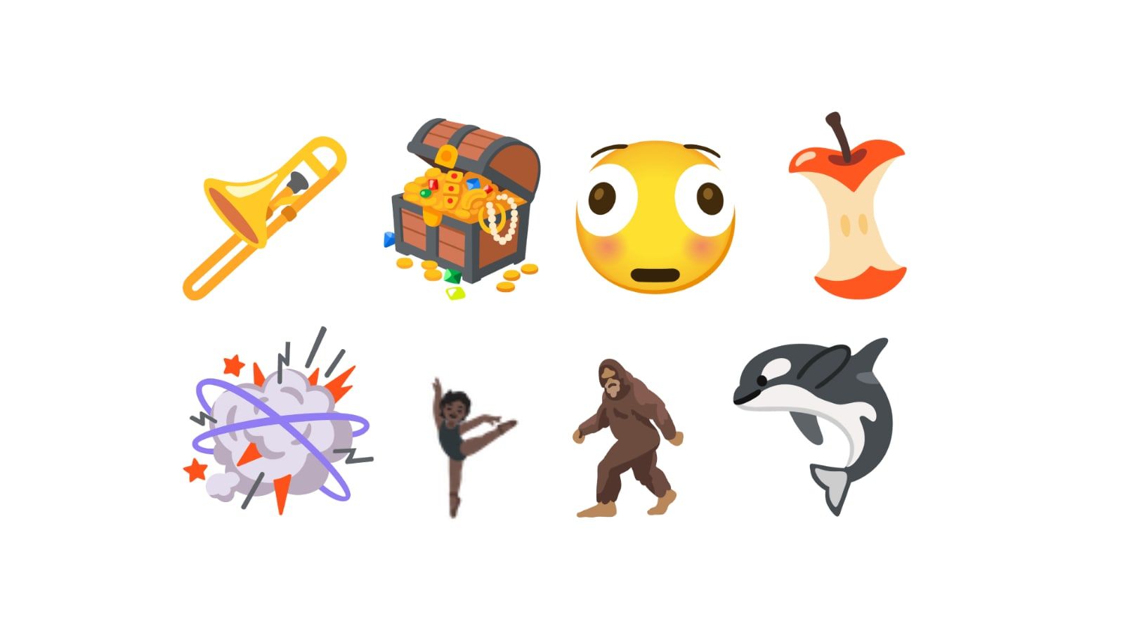 Les futurs emojis d'iOS 26.4 sont connus : Bigfoot, trognon de pomme, etc