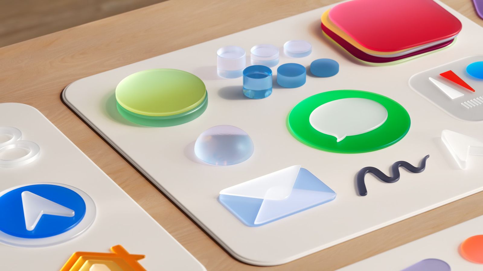 Le Liquid Glass d’Apple est là pour durer explique Gurman