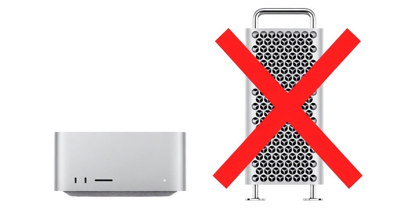 Apple abandonne officiellement le Mac Pro au profit du Mac Studio