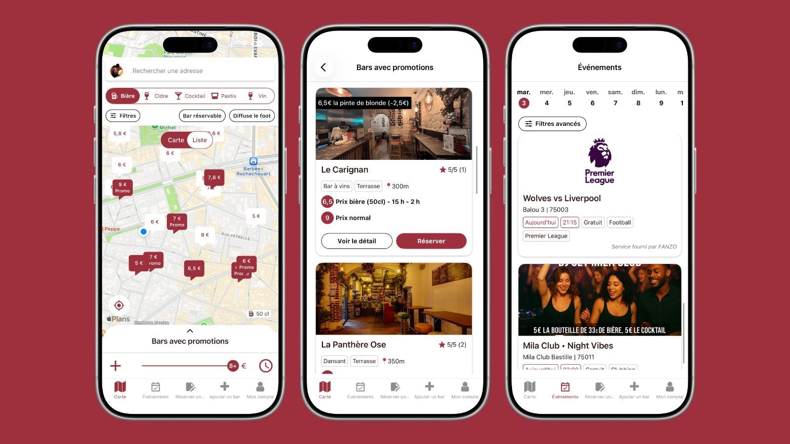 L'application MisterGoodBeer compare les prix des bars en temps réel sur iOS