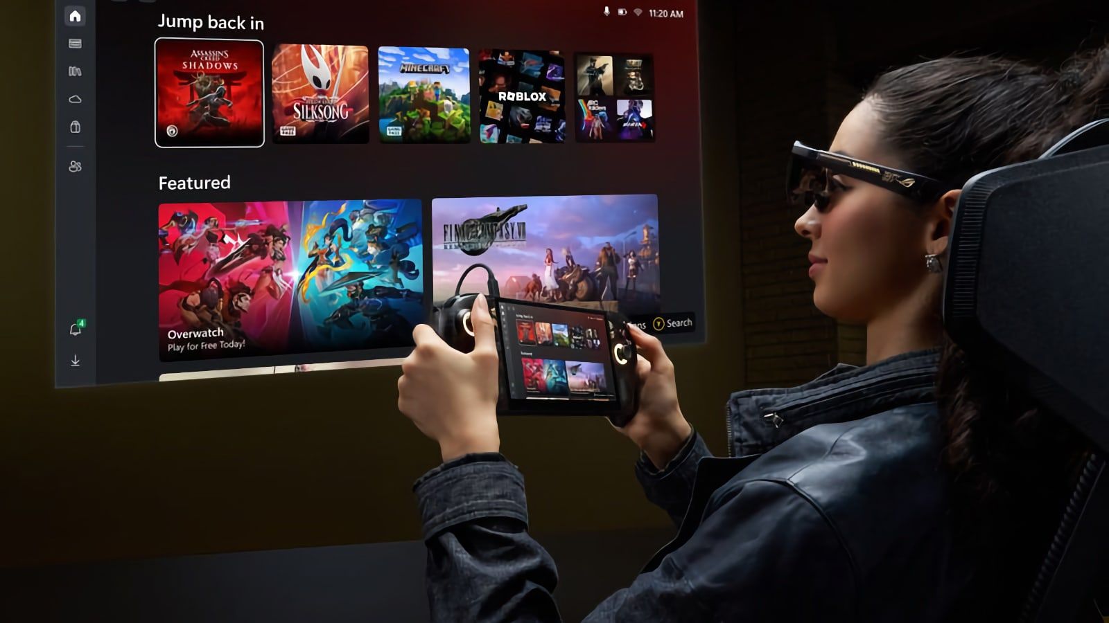 ASUS ROG Xbox Ally X20 : une console redoutable avec OLED + lunettes AR